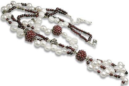 SKU 13264 - a Multi-stone necklaces Jewelry Design image