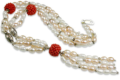 SKU 13279 - a Pearl necklaces Jewelry Design image