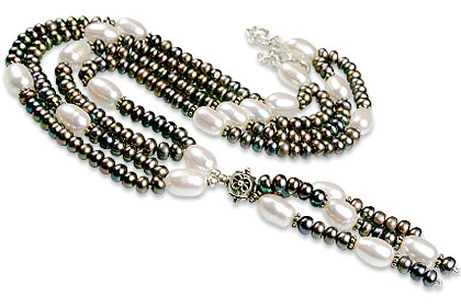 SKU 13280 - a Pearl necklaces Jewelry Design image