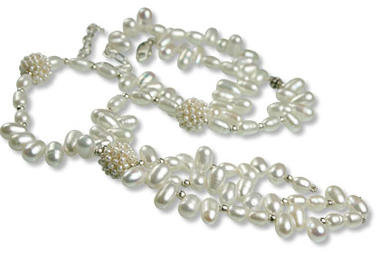 SKU 13296 - a Pearl necklaces Jewelry Design image