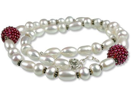 SKU 13303 - a Multi-stone necklaces Jewelry Design image