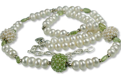 SKU 13310 - a Pearl necklaces Jewelry Design image
