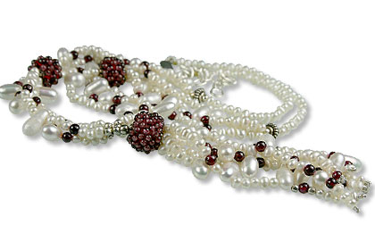 SKU 13311 - a Multi-stone necklaces Jewelry Design image