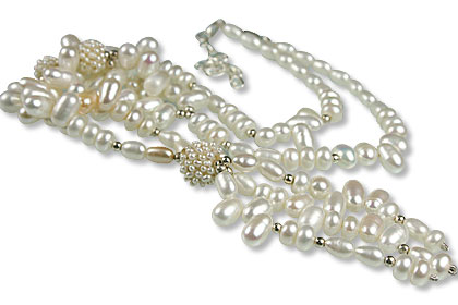 SKU 13319 - a Pearl necklaces Jewelry Design image