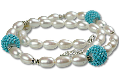 SKU 13320 - a Pearl necklaces Jewelry Design image