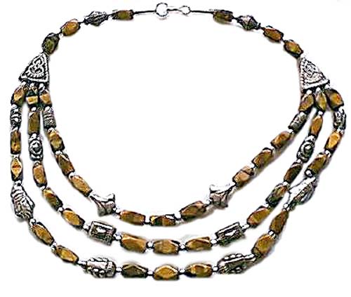SKU 135 - a Tiger eye Necklaces Jewelry Design image