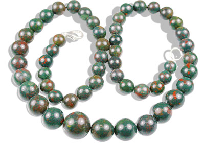 SKU 13511 - a Bloodstone necklaces Jewelry Design image