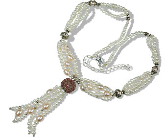 SKU 13523 - a Pearl necklaces Jewelry Design image