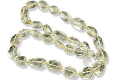 SKU 13555 - a Lemon Quartz necklaces Jewelry Design image