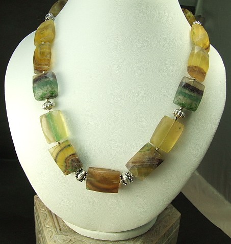 SKU 1402 - a Fluorite Necklaces Jewelry Design image