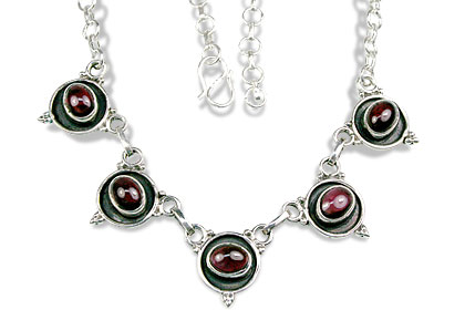 SKU 1408 - a Garnet Necklaces Jewelry Design image