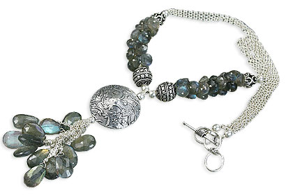SKU 14081 - a Labradorite Necklaces Jewelry Design image