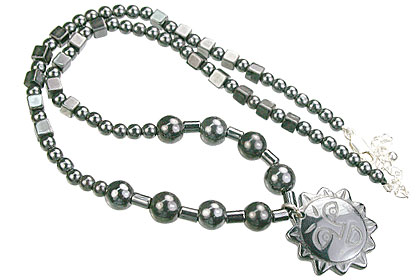 SKU 14089 - a Hematite necklaces Jewelry Design image