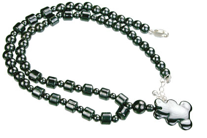 SKU 14104 - a Hematite necklaces Jewelry Design image