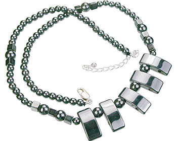 SKU 14106 - a Hematite necklaces Jewelry Design image