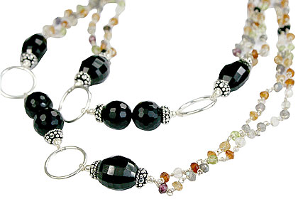 SKU 14112 - a Multi-stone necklaces Jewelry Design image