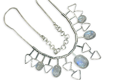 SKU 14372 - a Moonstone Necklaces Jewelry Design image