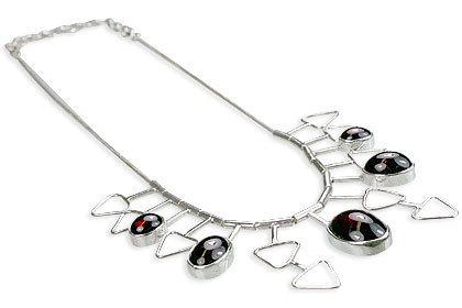 SKU 14374 - a Garnet Necklaces Jewelry Design image