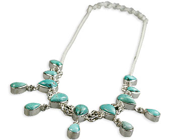 SKU 14380 - a Turquoise necklaces Jewelry Design image