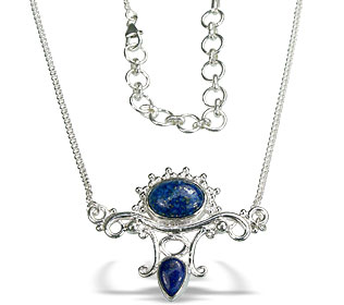 SKU 14384 - a Lapis lazuli Necklaces Jewelry Design image