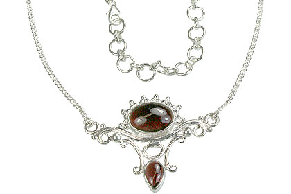 SKU 14385 - a Garnet Necklaces Jewelry Design image