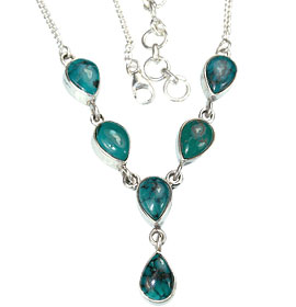SKU 14388 - a Turquoise Necklaces Jewelry Design image