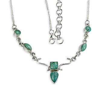 SKU 14408 - a Turquoise Necklaces Jewelry Design image