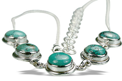 SKU 14434 - a Turquoise Necklaces Jewelry Design image