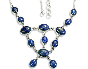 SKU 14450 - a Lapis lazuli Necklaces Jewelry Design image