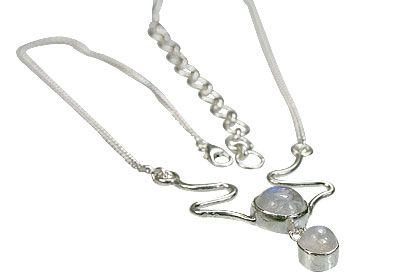 SKU 14452 - a Moonstone Necklaces Jewelry Design image