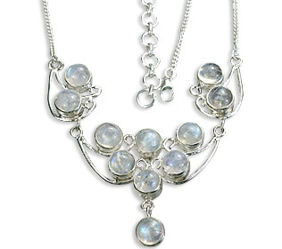 SKU 14458 - a Moonstone Necklaces Jewelry Design image