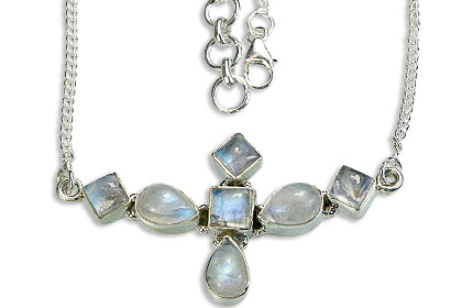SKU 14469 - a Moonstone Necklaces Jewelry Design image