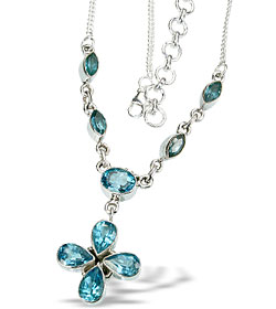 SKU 14471 - a Blue quartz Necklaces Jewelry Design image