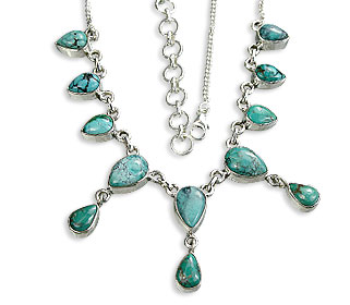 SKU 14477 - a Turquoise Necklaces Jewelry Design image