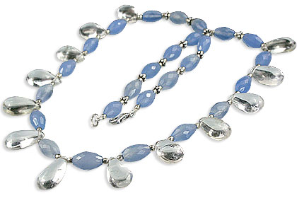 SKU 14537 - a Chalcedony Necklaces Jewelry Design image