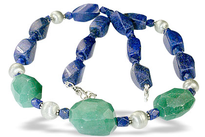 SKU 14538 - a Lapis lazuli Necklaces Jewelry Design image
