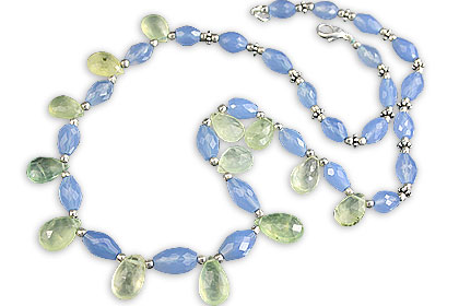 SKU 14540 - a Chalcedony Necklaces Jewelry Design image