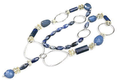 SKU 14546 - a Sodalite Necklaces Jewelry Design image