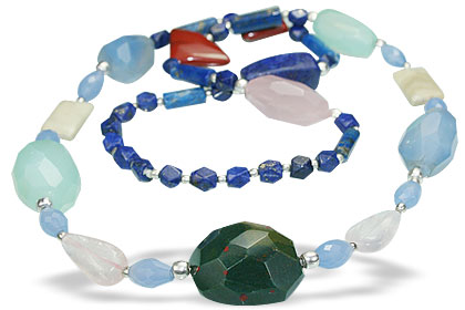 SKU 14557 - a Multi-stone Necklaces Jewelry Design image
