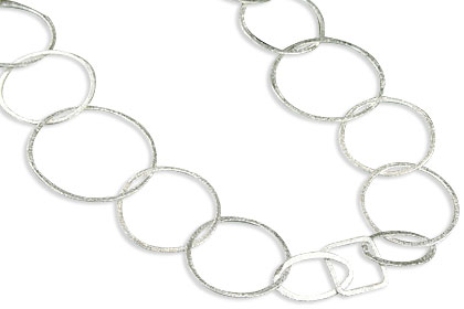SKU 14559 - a Silver Necklaces Jewelry Design image