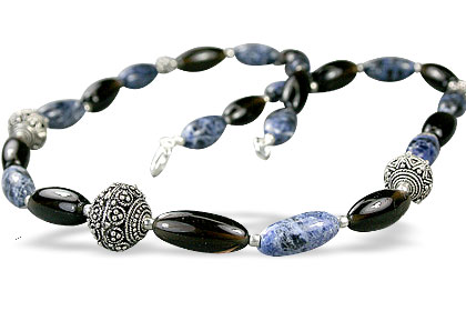 SKU 14560 - a Smoky Quartz Necklaces Jewelry Design image