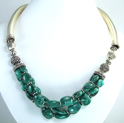 SKU 1459 - a Malachite Necklaces Jewelry Design image