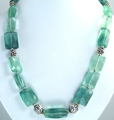 SKU 1463 - a Fluorite Necklaces Jewelry Design image