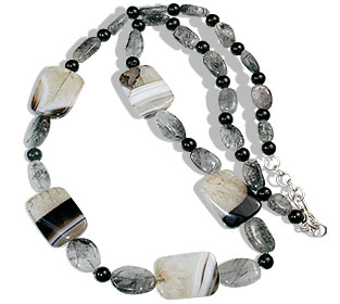 SKU 14707 - a Onyx necklaces Jewelry Design image