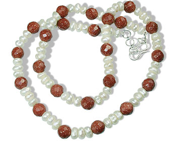 SKU 14740 - a Pearl necklaces Jewelry Design image