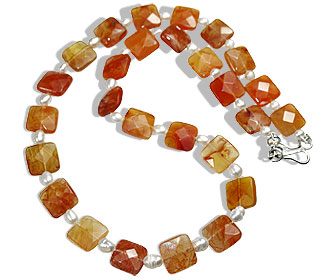 SKU 14746 - a Carnelian necklaces Jewelry Design image