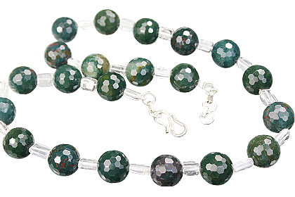 SKU 14821 - a Bloodstone necklaces Jewelry Design image