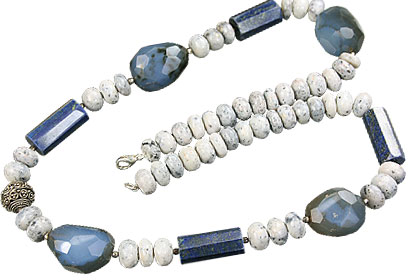 SKU 14824 - a Lapis lazuli Necklaces Jewelry Design image