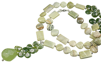 SKU 14825 - a Chrysoprase Necklaces Jewelry Design image