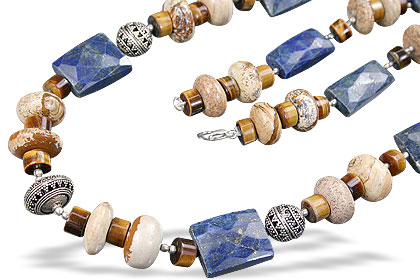 SKU 14827 - a Lapis lazuli Necklaces Jewelry Design image